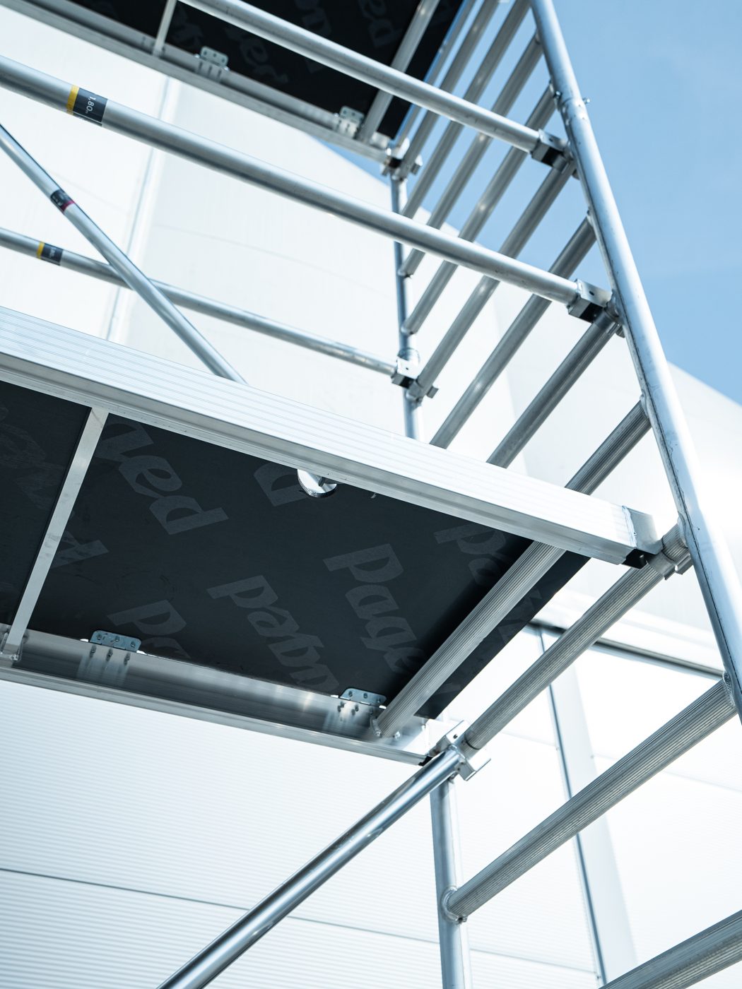 Access deck seen from below